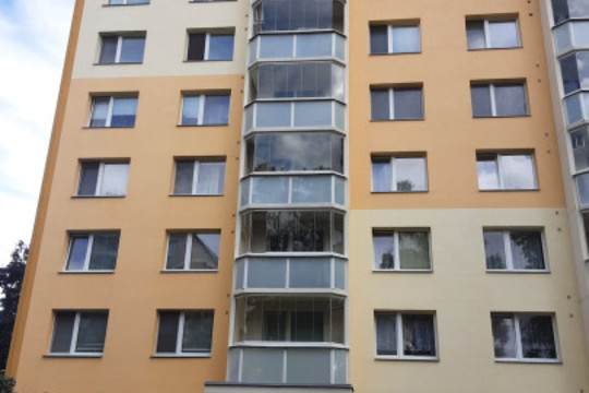 Po realizaci, boční pohled